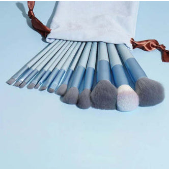All-in-One 13pcs Makeup Brush Kit – Blend, Buff & Glow