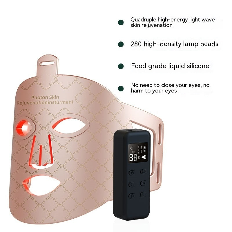 New LED Infrared Beauty Mask – Skin Rejuvenation Device – Big Discount!