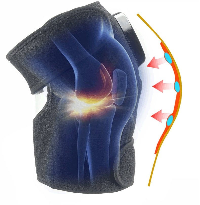 Knee Massager – Infrared Heat & Vibration Therapy for Joint Relief