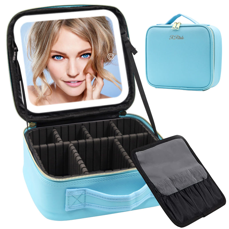 Luxury LED Cosmetic Case – Multifunctional Makeup Storage