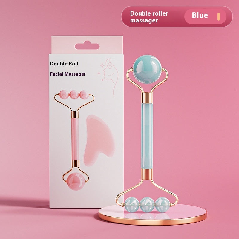 Jade Roller & Gua Sha Set – Lifting & Eye Revitalizing Massage