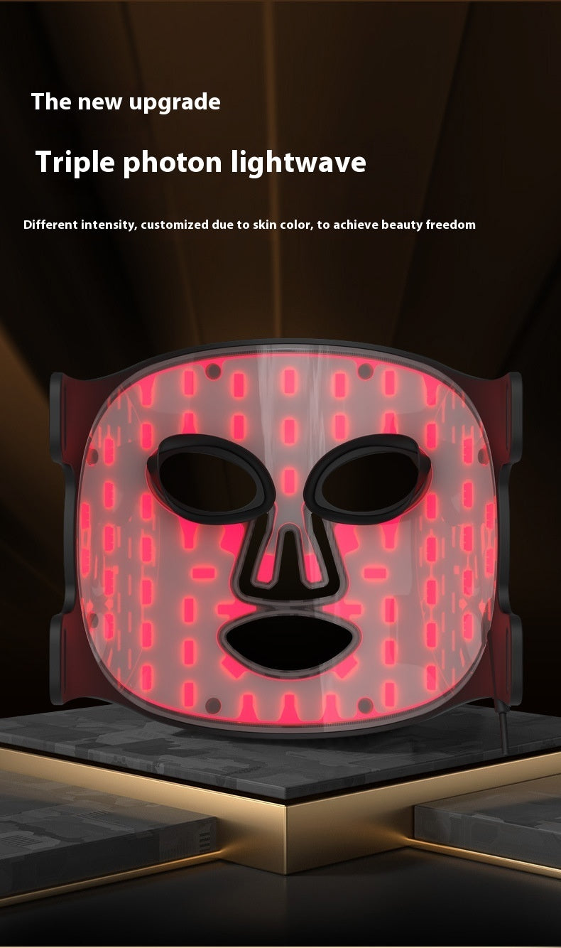 LED Photon Facial Mask – French Pattern