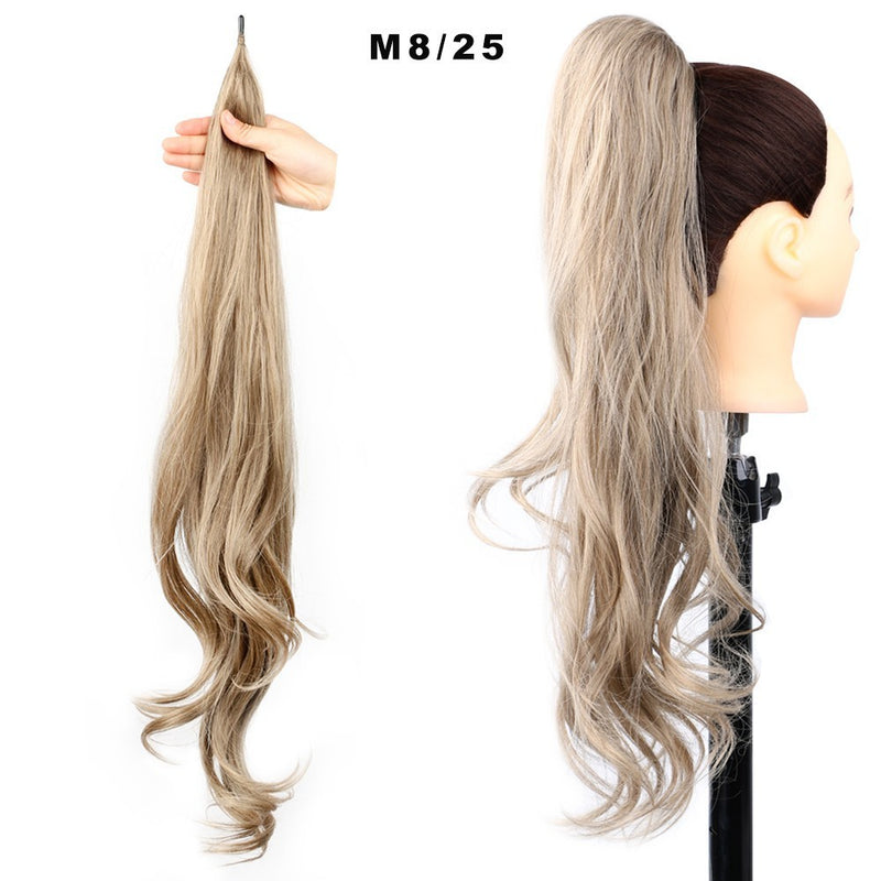 Glam Waves – Long Curly Ponytail Wig