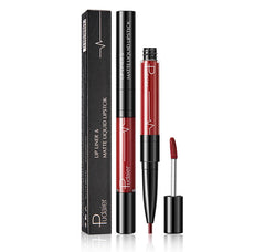 Dual-Action Matte Lip Kit: Liner & Lipstick