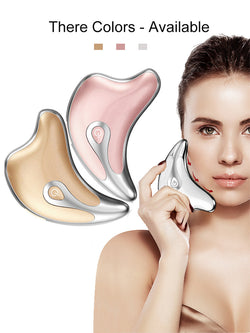 LED Microcurrent Facial Massager – Lifting Gua Sha