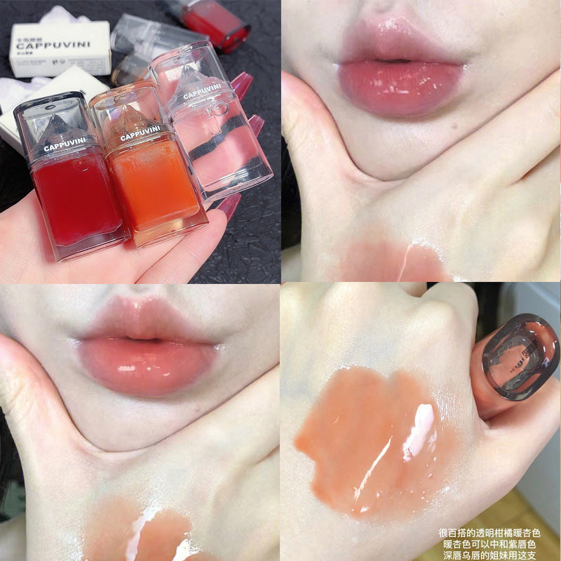 Cappuvini Crystal Gloss: Clear Lip Oil Balm