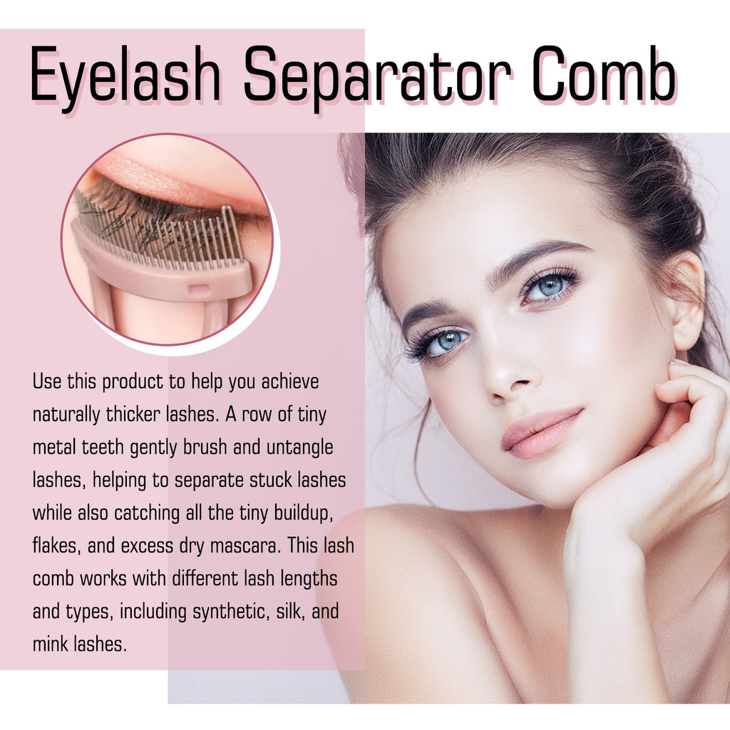 Multi Functional Eyelash Comb Separator