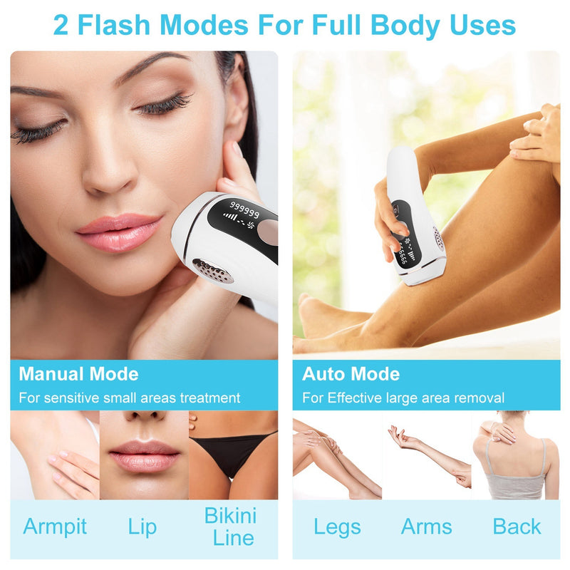Permanent IPL Hair Remover – Painless & Ice Cooling (Shipping Only in USA)