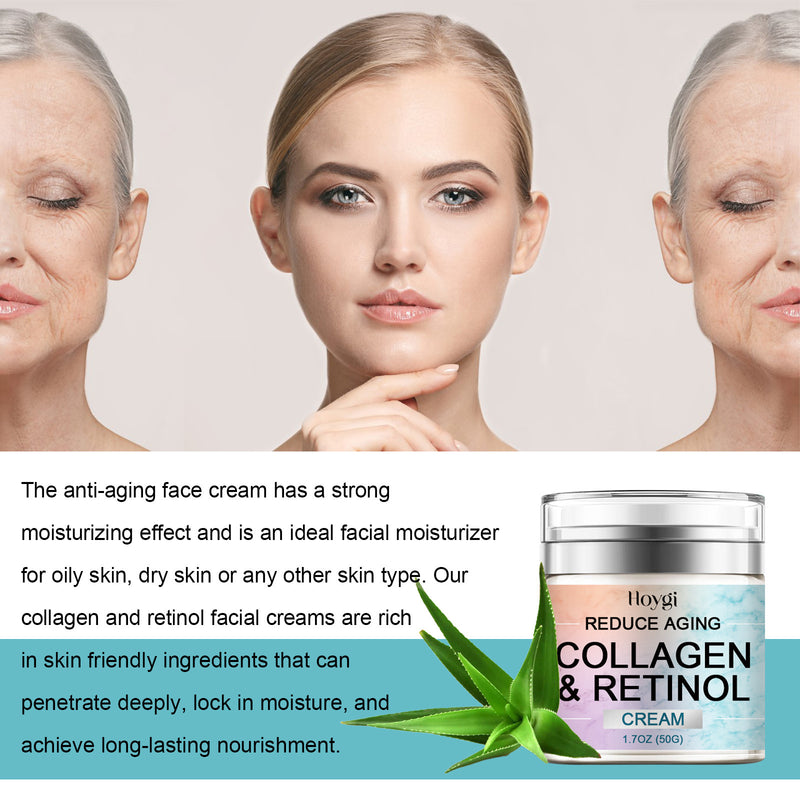 Reduce Aging Collagen & Retinol Face Cream