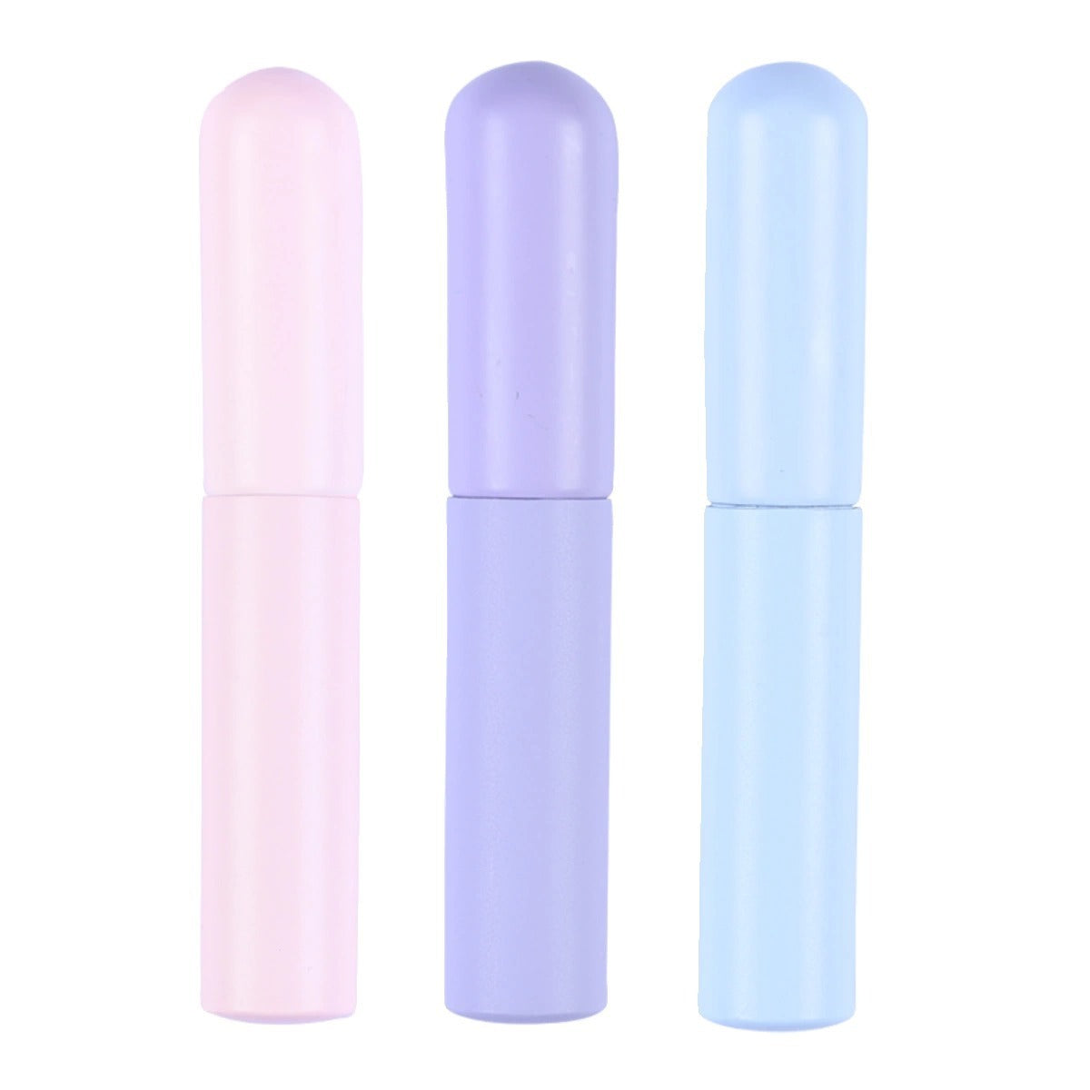 Portable Silicone Lip Smudge Brush with Protective Cover