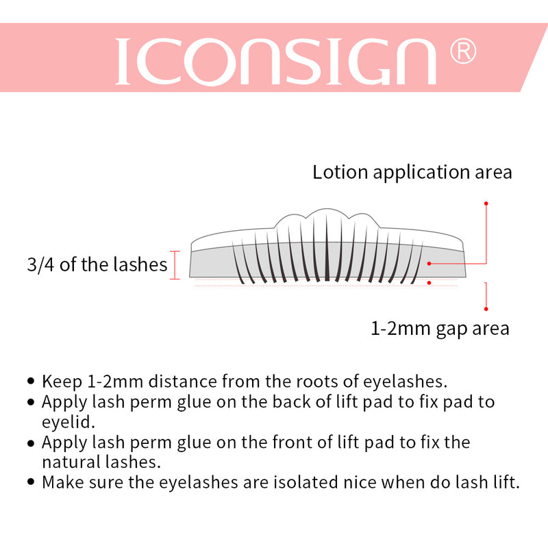 ICONSIGN Professional Lash Lift Kit – Long-Lasting Eyelash Curling & Perming Set