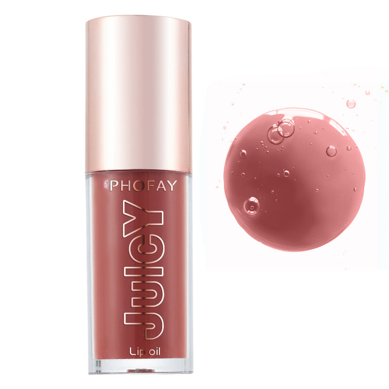 PHOFAY Juicy Lip Oil – Hydrating Shine, Non-Sticky Comfort
