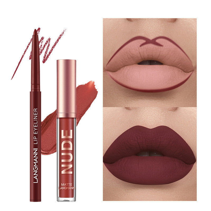 Ultimate Lip Beauty Set – 6 Matte Lipsticks & 6 Waterproof Lip Liners