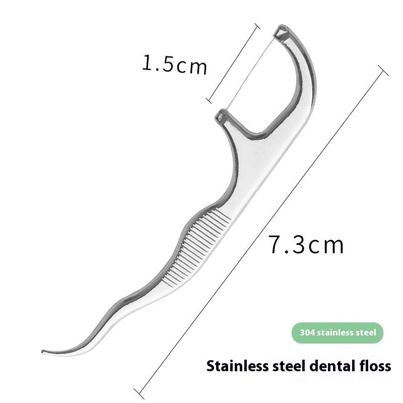 Stainless Steel Reusable Toothpick – Portable Cleaning Tool