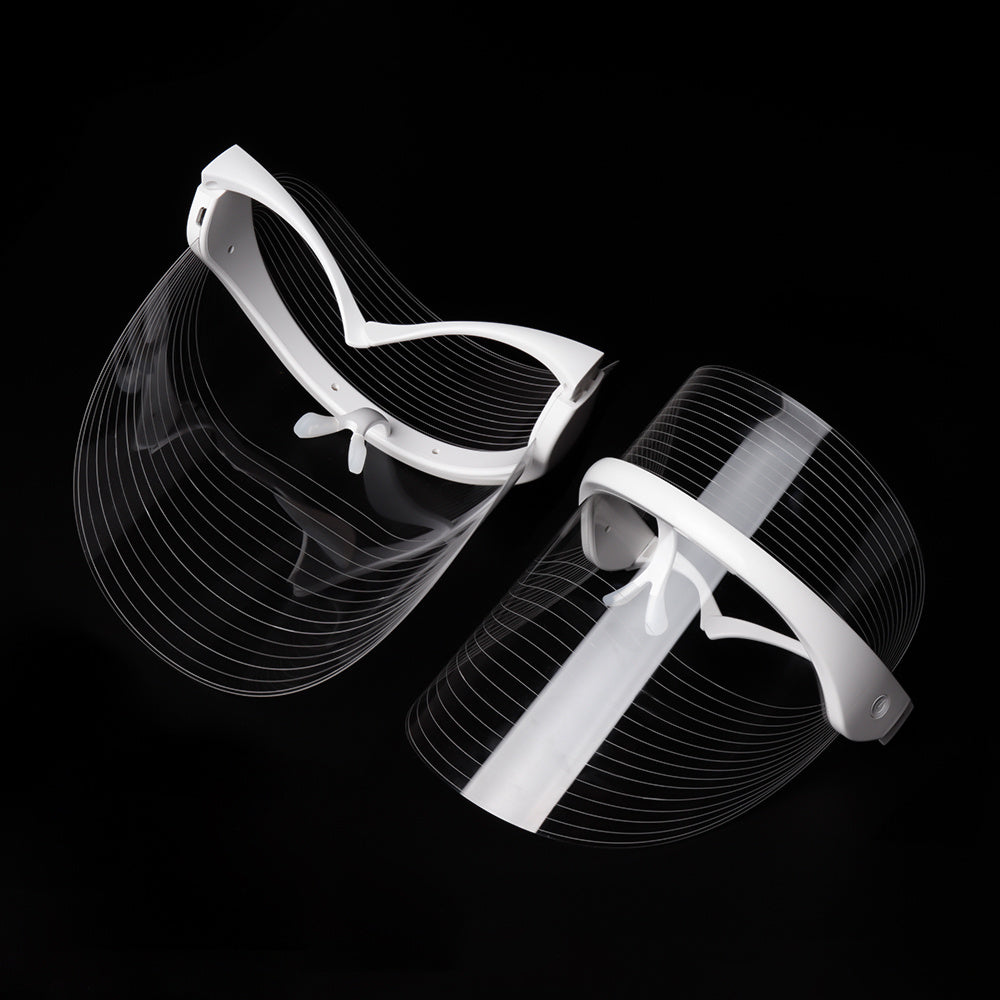 3 Color LED Light Therapy Face Mask