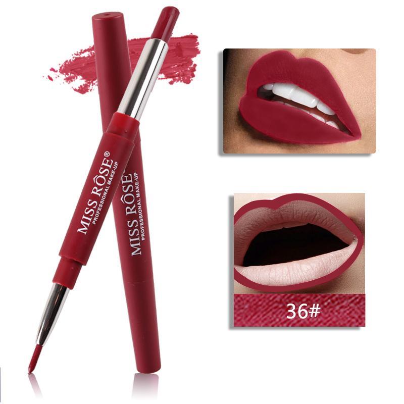 MISS ROSE 2-in-1 Lipstick & Lip Liner – Versatile Beauty for Professional Results