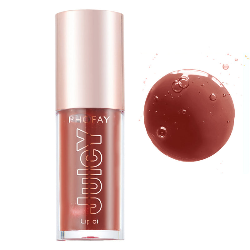 PHOFAY Juicy Lip Oil – Hydrating Shine, Non-Sticky Comfort