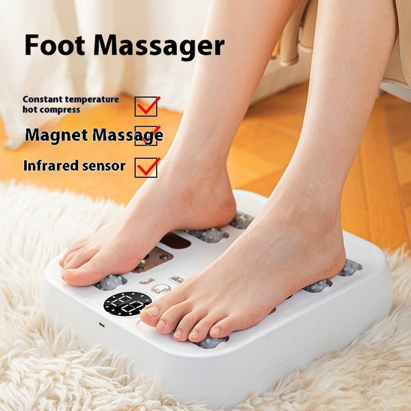 Wireless Foot Massager Gun – Rechargeable Deep Kneading & Pain Relief