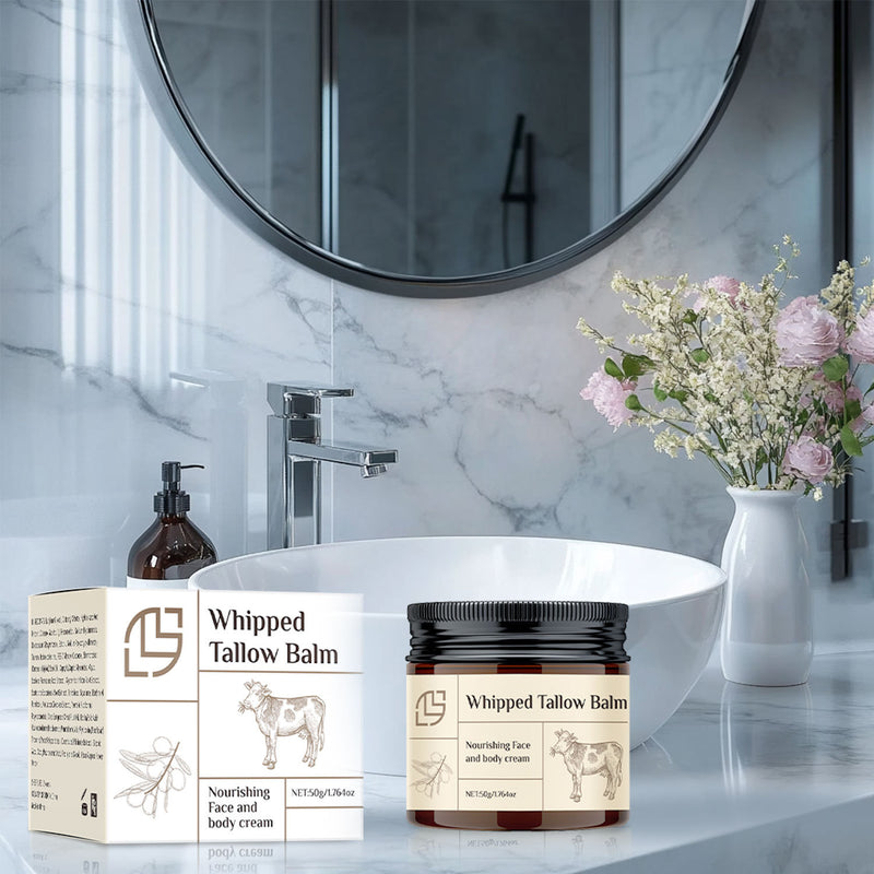 Whipped Tallow Cream – Natural Grass-Fed Beef Fat Moisturizer 50g