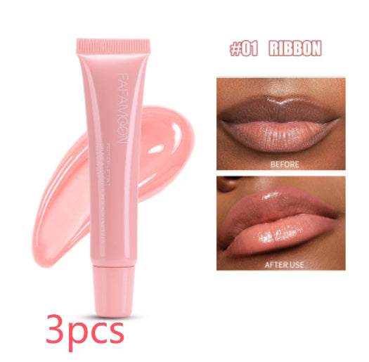 Fafamoon Waterproof Long-Lasting Lip Glaze with Shea Butter & Peptides