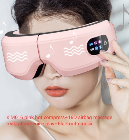 Relax Vision – Bluetooth Eye Massager for Migraine & Sleep Relief