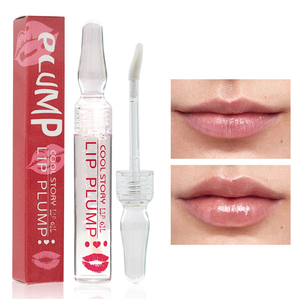 Fruit-Infused Lip Plump Gloss – Hydrating & Volumizing