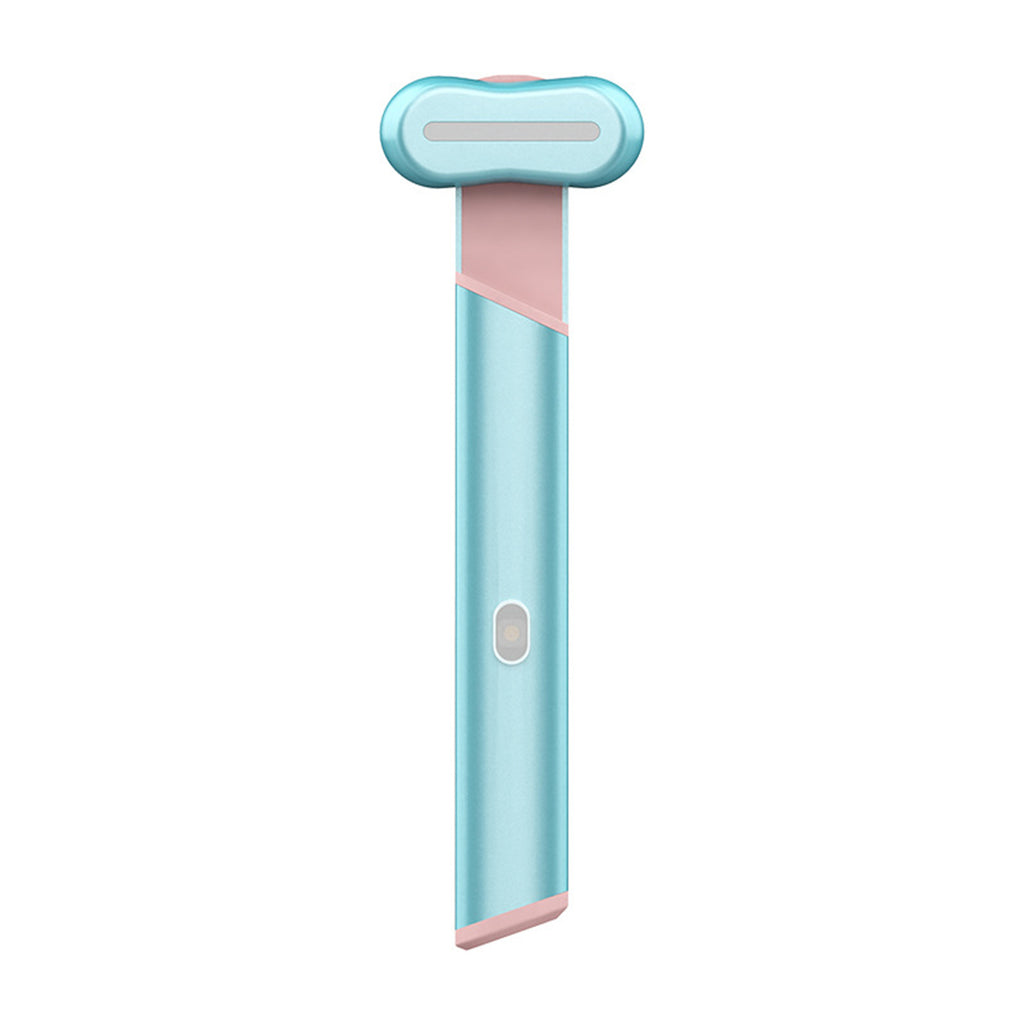 4-Color Electric Eye Massager – Red & Blue Light Therapy with Warmth