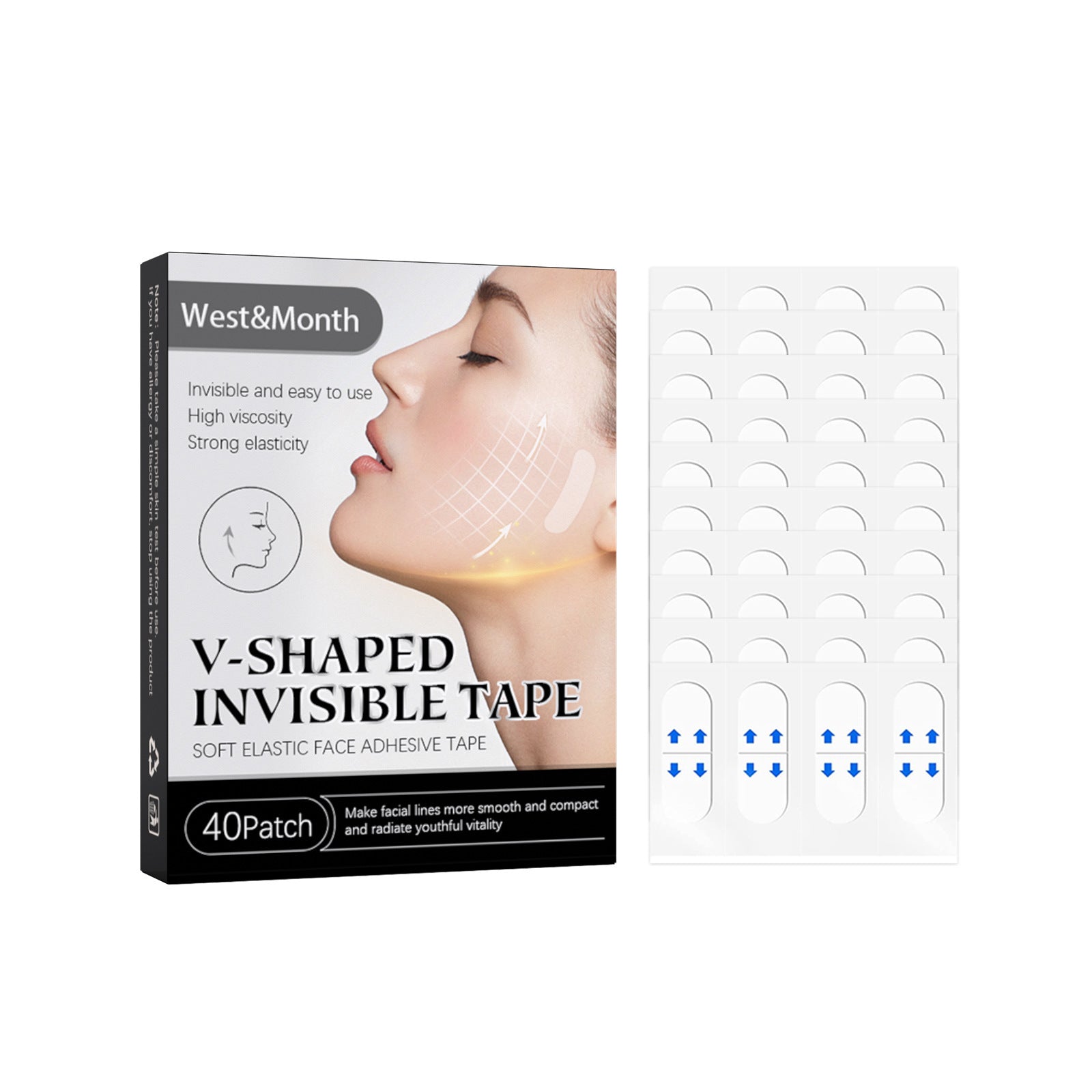 Invisible Face Lifting Stickers – Fashionable & Simple
