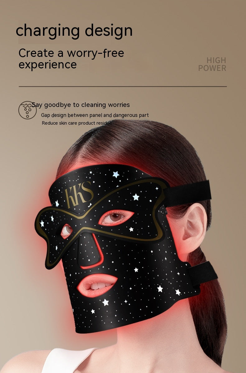 Photon LED IPL Beauty Mask – Home Phototherapy for Skin Rejuvenation