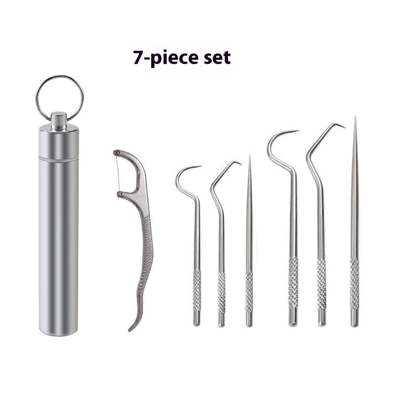 Stainless Steel Reusable Toothpick – Portable Cleaning Tool