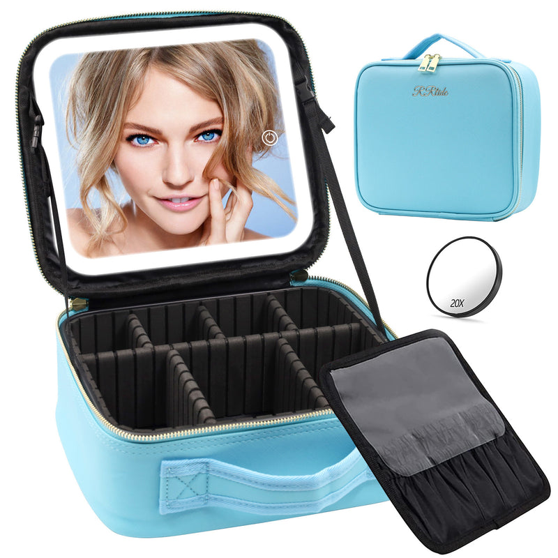 Luxury LED Cosmetic Case – Multifunctional Makeup Storage