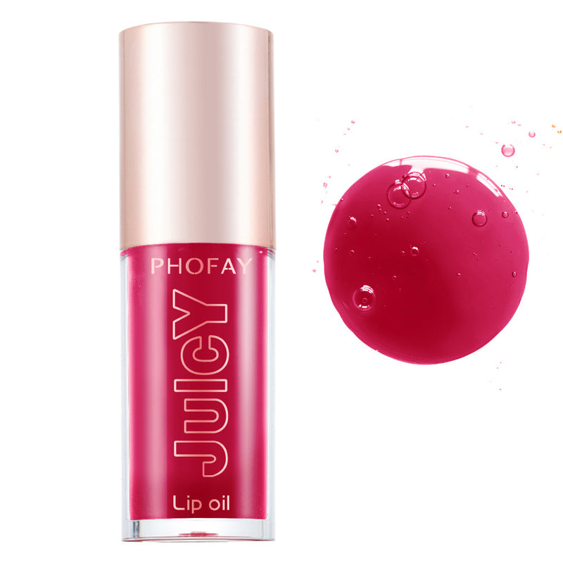 PHOFAY Juicy Lip Oil – Hydrating Shine, Non-Sticky Comfort