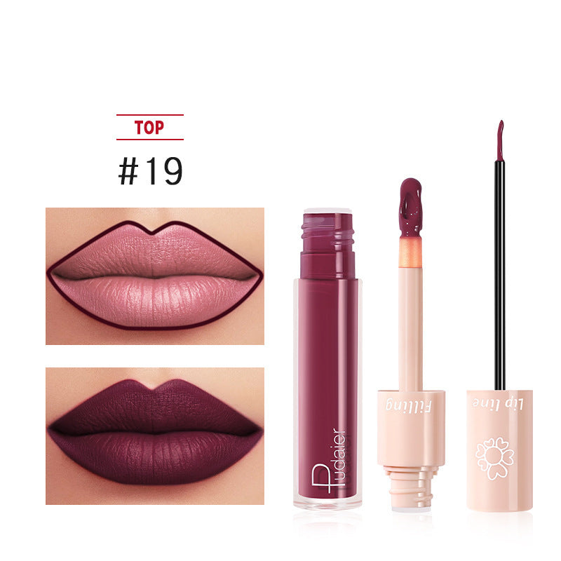 Velvet Shine Duo – Longwear Lipstick & Gloss with Polywax Seal