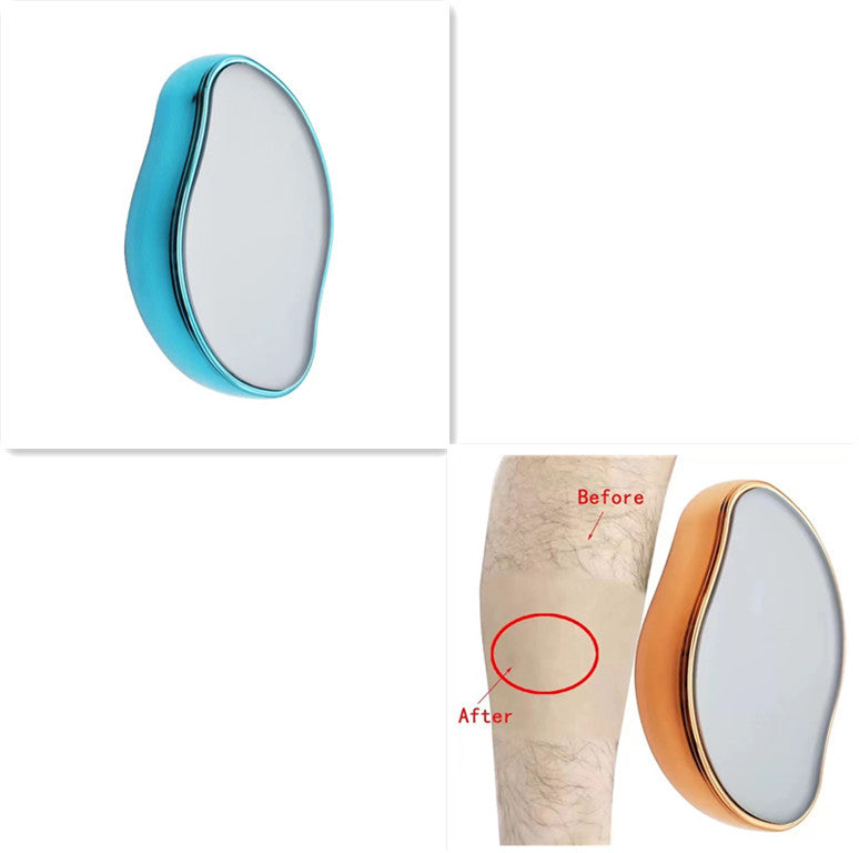 Crystal Glass Hair Remover – Portable Hair Shaver & Exfoliator