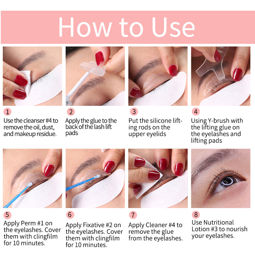 ICONSIGN Professional Lash Lift Kit – Long-Lasting Eyelash Curling & Perming Set