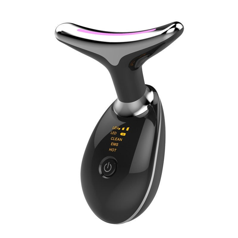 EMS Neck & Face Lifting Massager – Thermal Microcurrent Wrinkle Remover