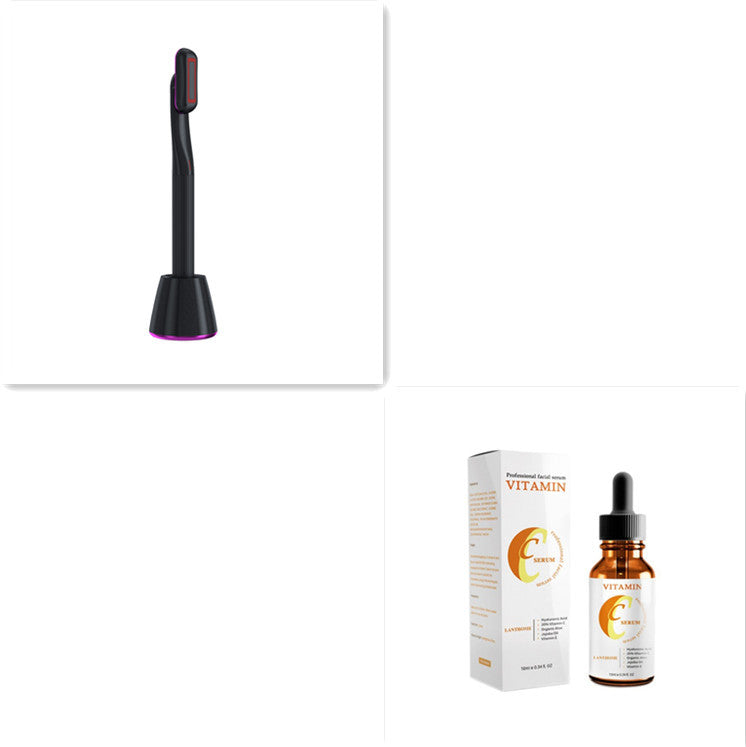360° Rotary Facial & Eye Therapy Set – Red Light & Microcurrent