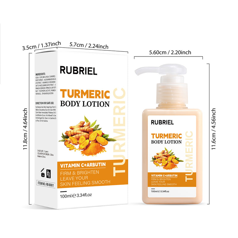 Turmeric Radiance Body Lotion – Gentle Brightening & Whitening Care