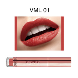 12-Color Long-Lasting Matte Lip Gloss