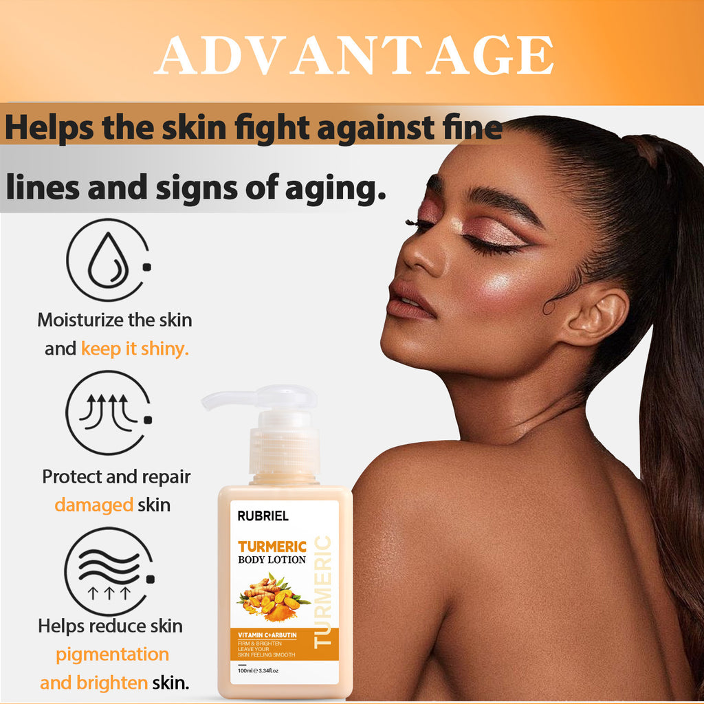 Turmeric Radiance Body Lotion – Gentle Brightening & Whitening Care