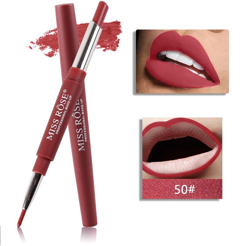 MISS ROSE 2-in-1 Lipstick & Lip Liner – Versatile Beauty for Professional Results