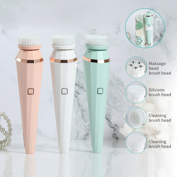Cleanse and Glow 4 in 1 USB Facial Cleansing Brush