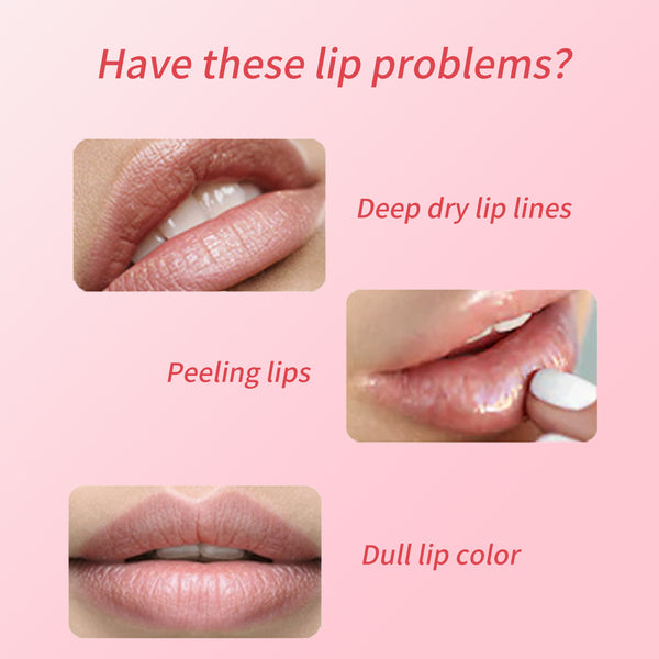 Two-Color Lip Line Balm - Lip Sleeping Mask