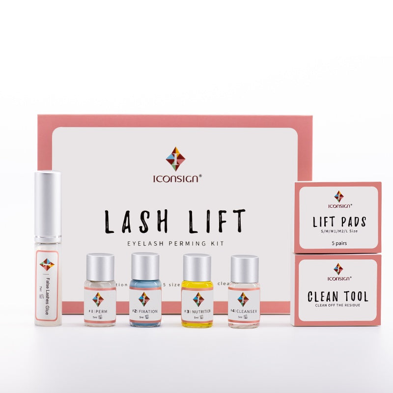 ICONSIGN Professional Lash Lift Kit – Long-Lasting Eyelash Curling & Perming Set