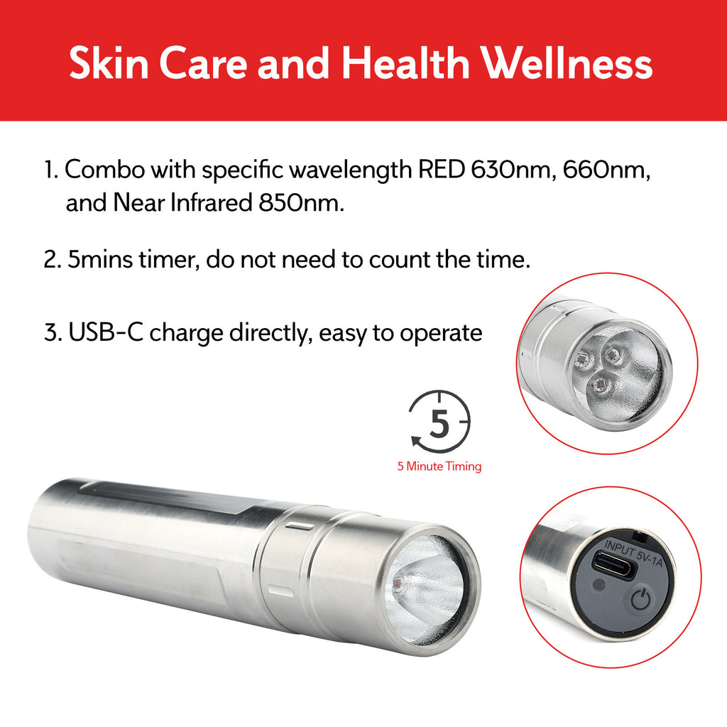 Physical Therapy Flashlight – FDA, CE & FCC Certified Timer