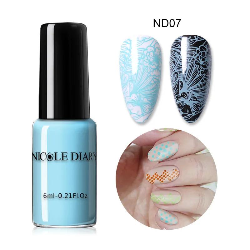 6ml Stamping Nail Polish