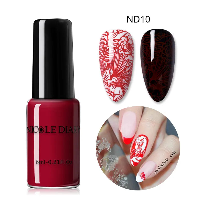 6ml Stamping Nail Polish