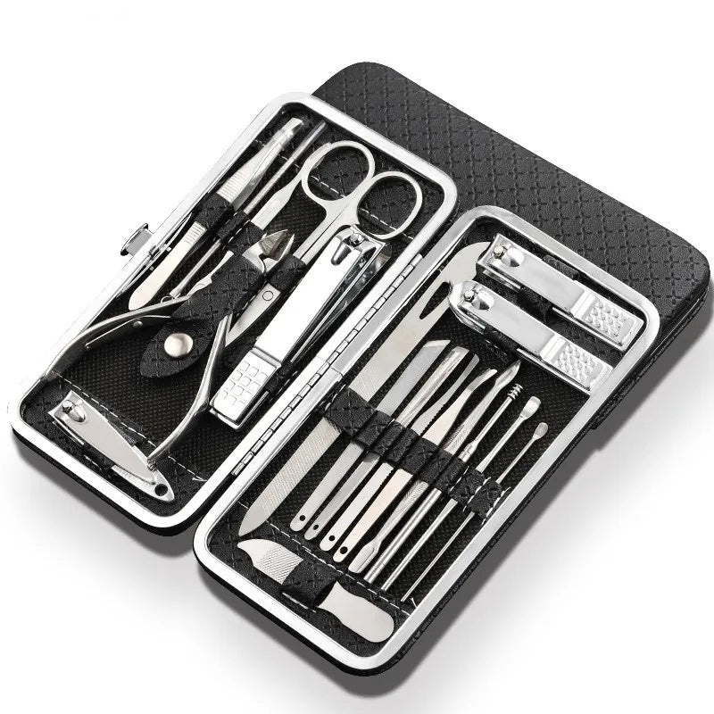 19 in 1 Stainless Steel Manicure set