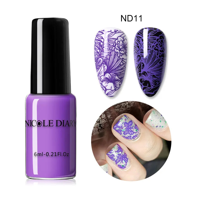 6ml Stamping Nail Polish