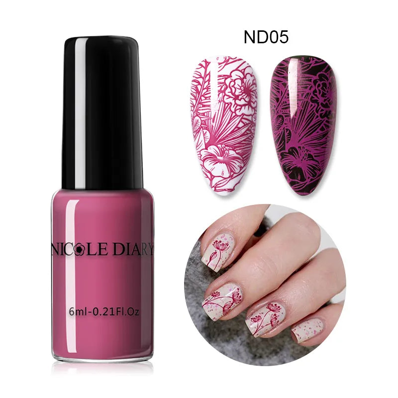 6ml Stamping Nail Polish